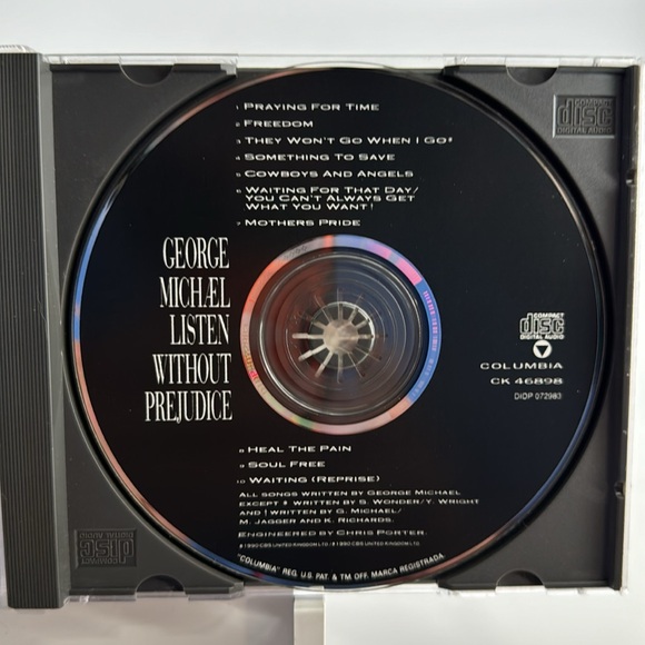 George Michael - listen Without Prejudice Vol.1. 1990 - Picture 4 of 5